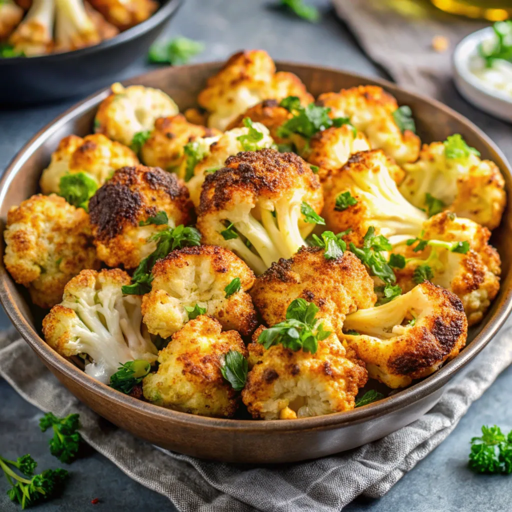 step-by-step-for-air-fryer-roasted-cauliflower-a-d tep-by-step-for-air-fryer-roasted-cauliflower-a