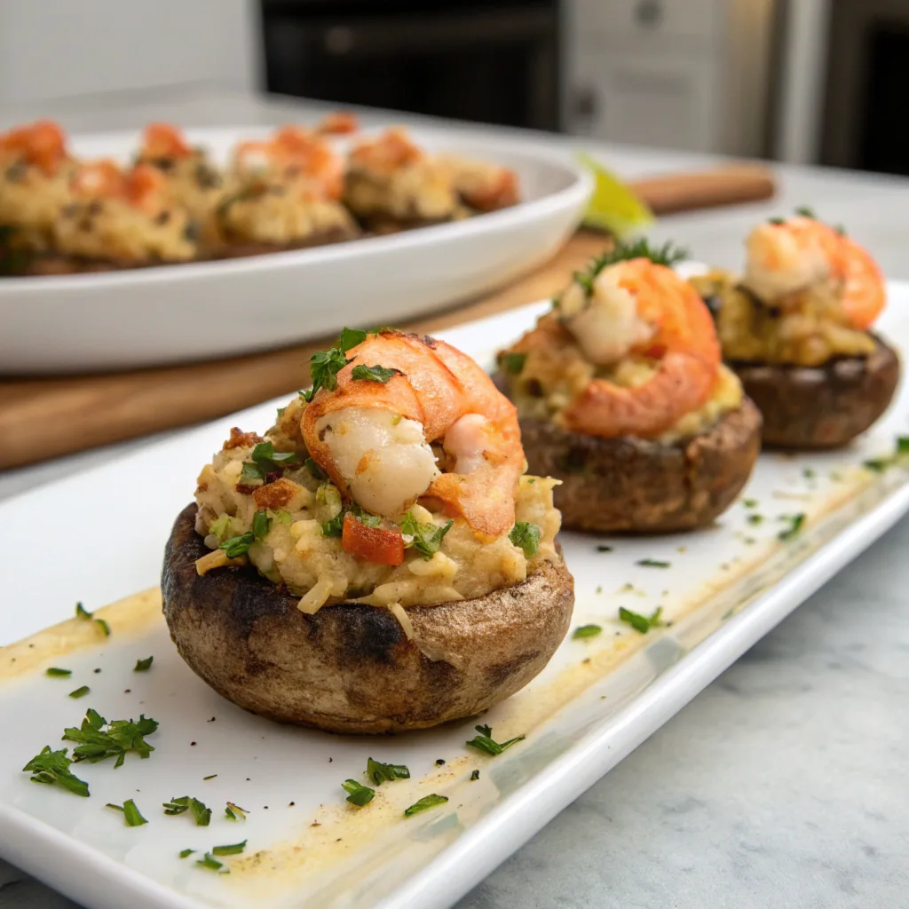 step-by-step-to-make-shrimp-stuffed-mushrooms-a-de step-by-step-to-make-shrimp-stuffed-mushrooms-a-de