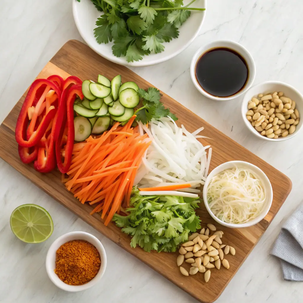 Thai Noodle Salad (3) Thai Noodle Salad