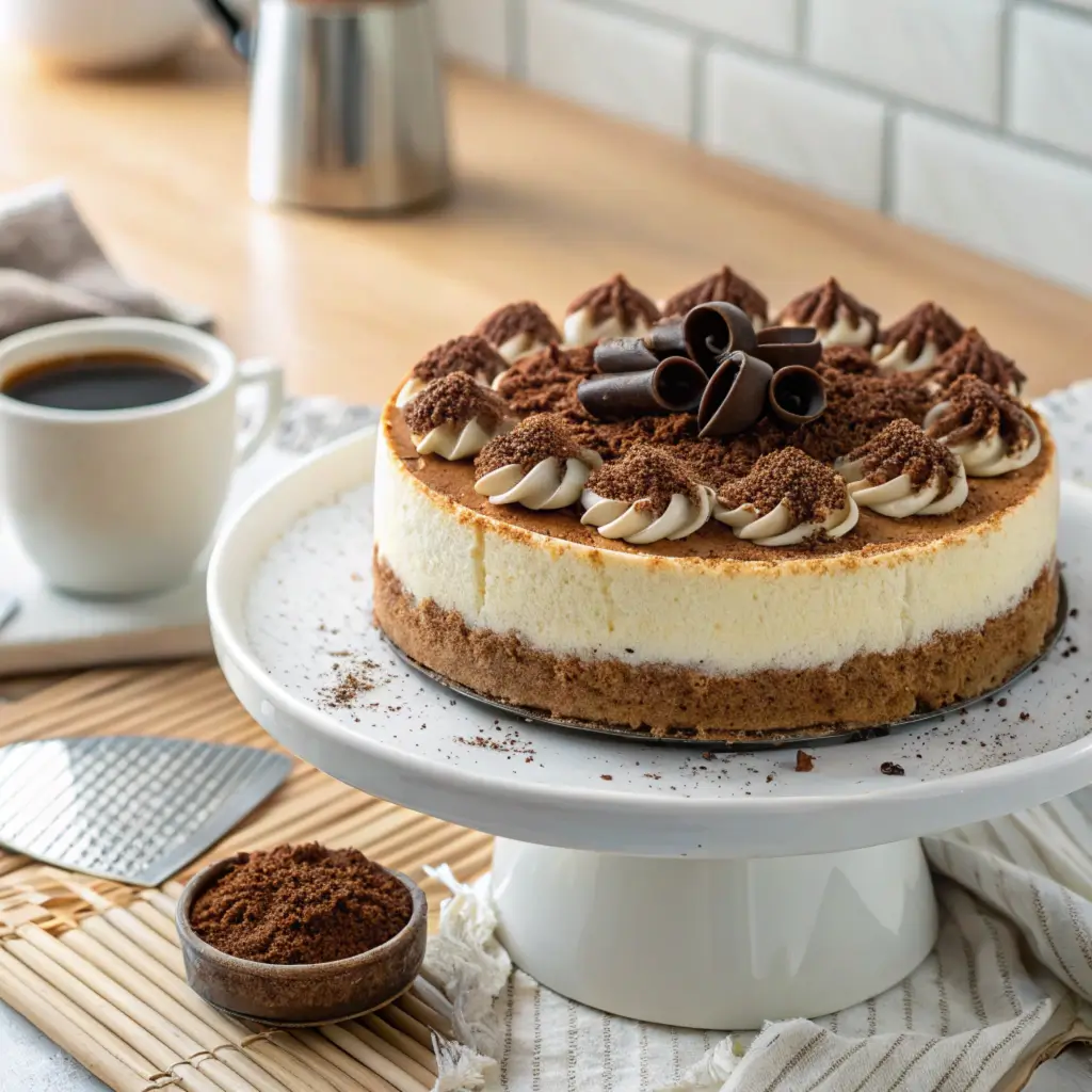 Tiramisu Cheesecake (3) Tiramisu Cheesecake