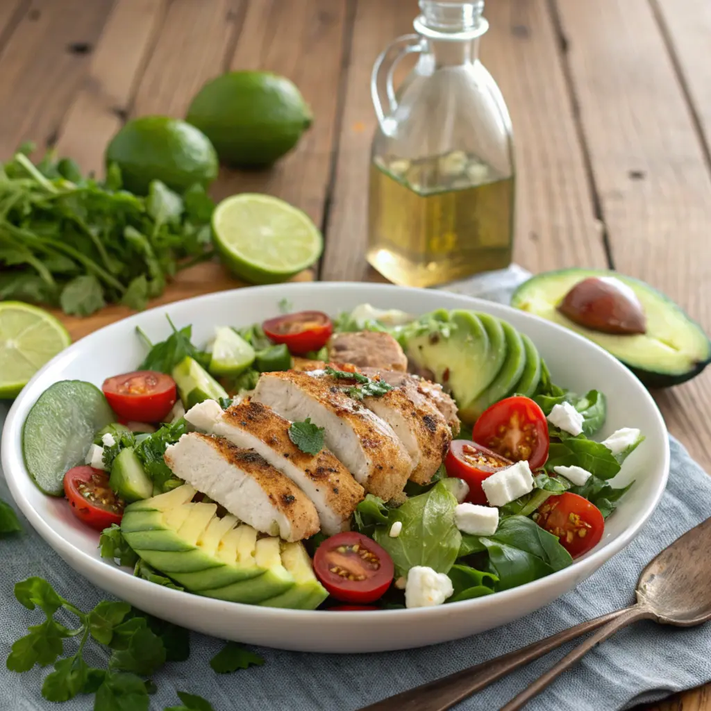 chicken Avocado Salad (2) chicken Avocado Saladx