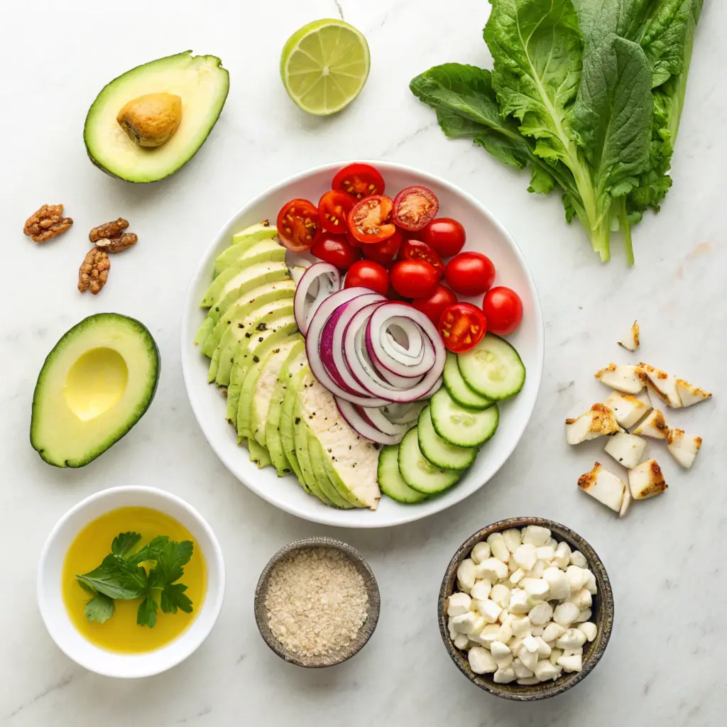 chicken Avocado Salad (4) chicken Avocado Saladn
