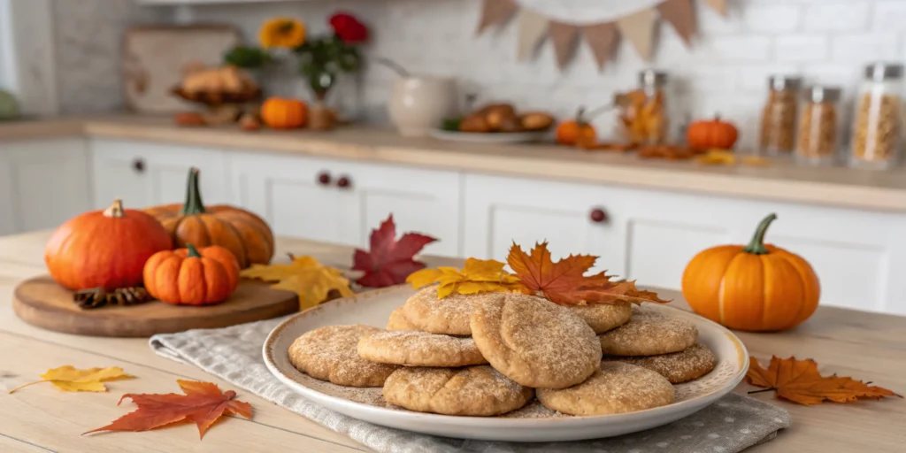 Pumpkin Snickerdoodle Cookies