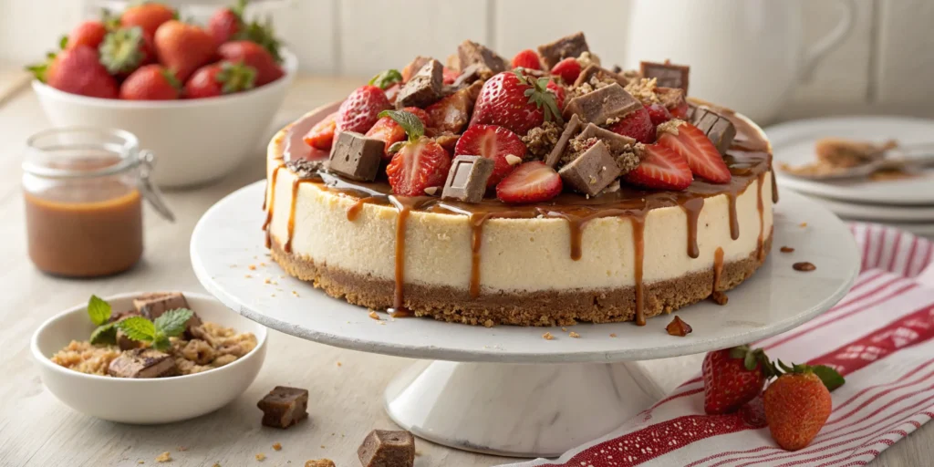 Snickers Strawberry Cheesecake: A Decadent Dessert Worth Every