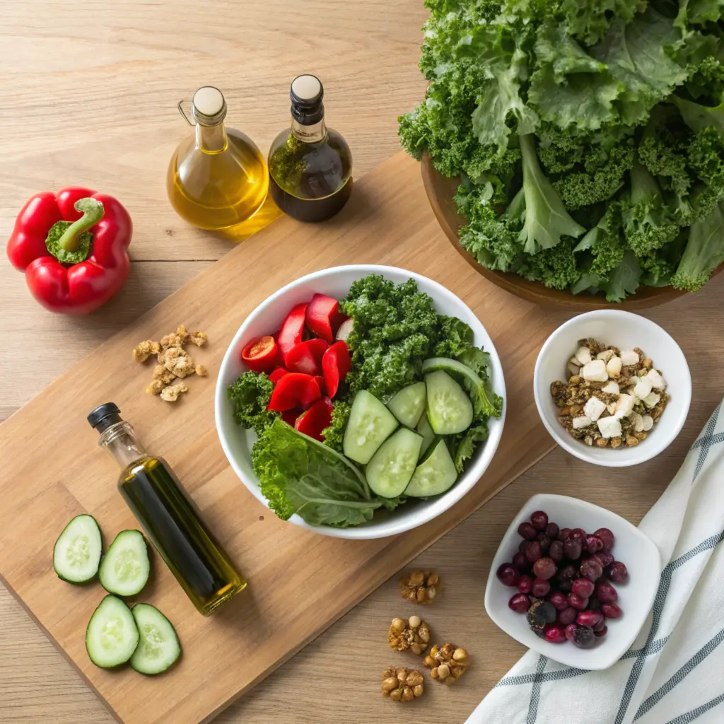 green salad (3) green salade