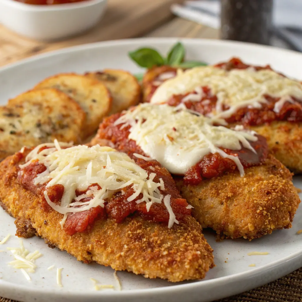 how-do-you-keep-breading-from-falling-off-chicken- how to keep breading from falling off chicken Parmesan