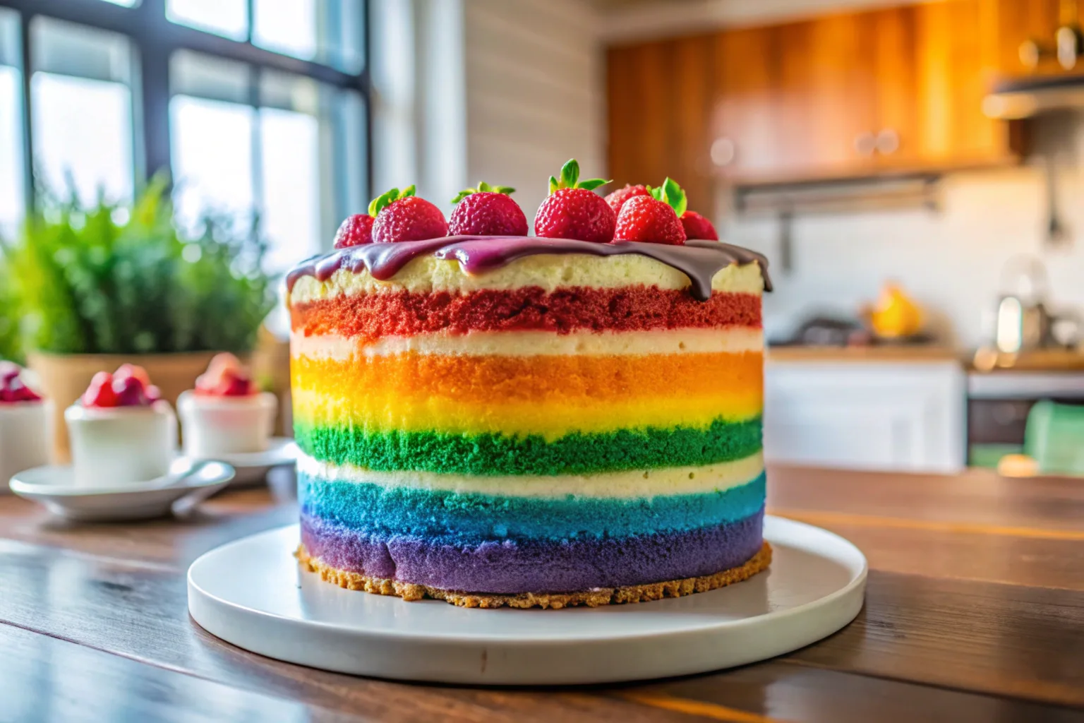 rainbow-cake-a-delicious--freshly-made-homemade-di rainbow-cake-a-delicious--freshly-made-homemade-di