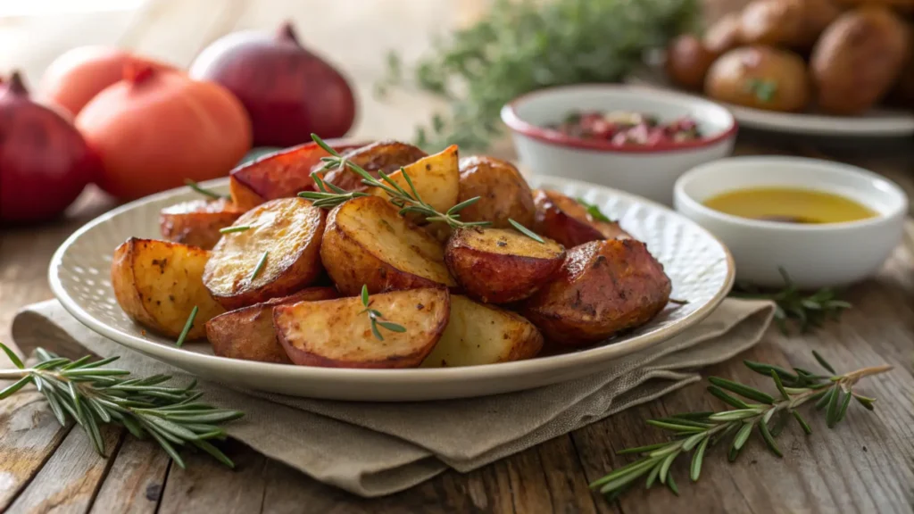 roasted red potatoes air fryerd