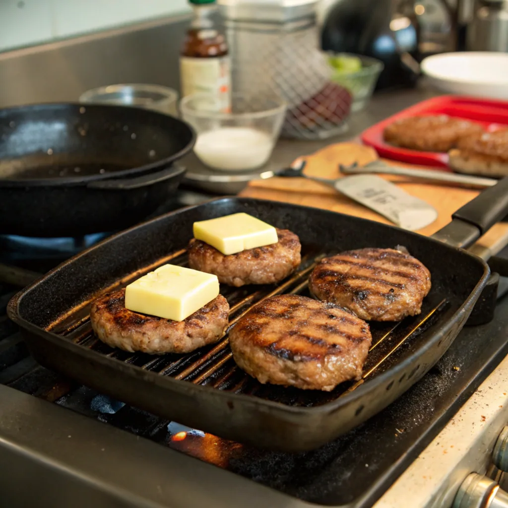should-i-cook-burgers-in-butter- should I cook burgers in oil or butter v