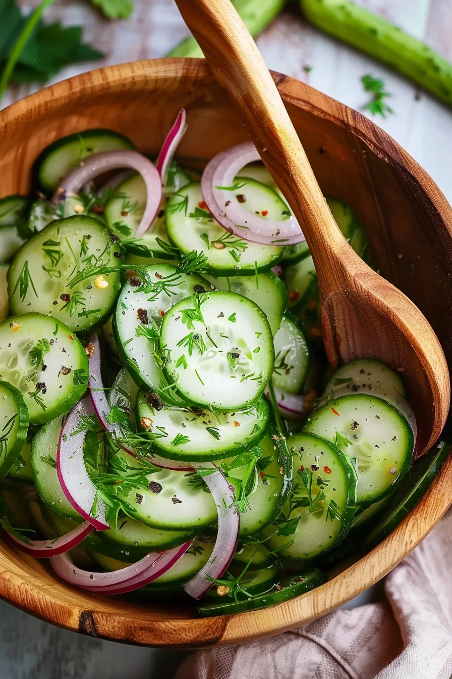 Homemade Cucumber Salad (3) How Long Is Homemade Cucumber Salad Good For?