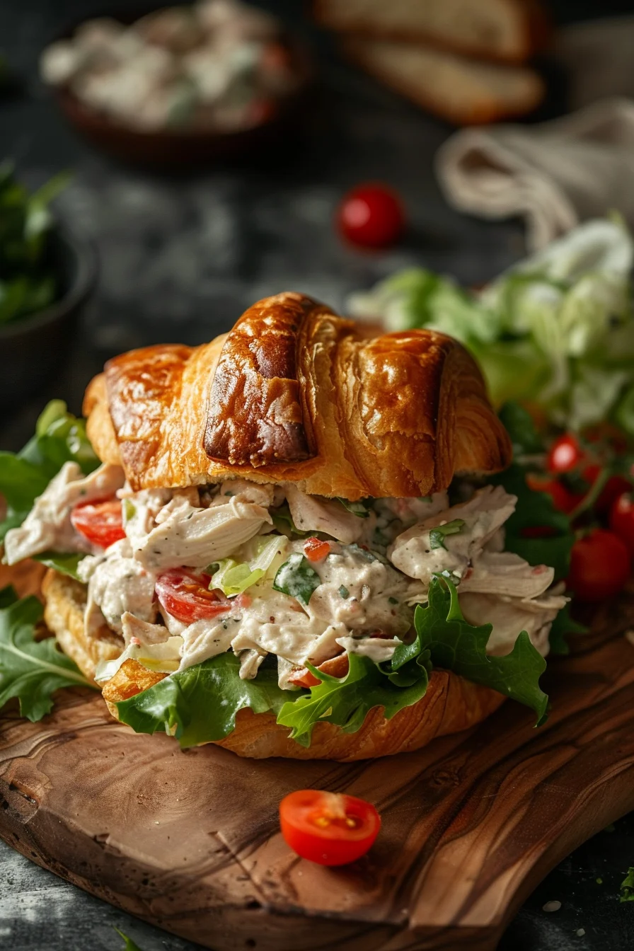 poaching-chicken-for-salad Arlington Chicken Salad Sandwich – A delicious meal option.