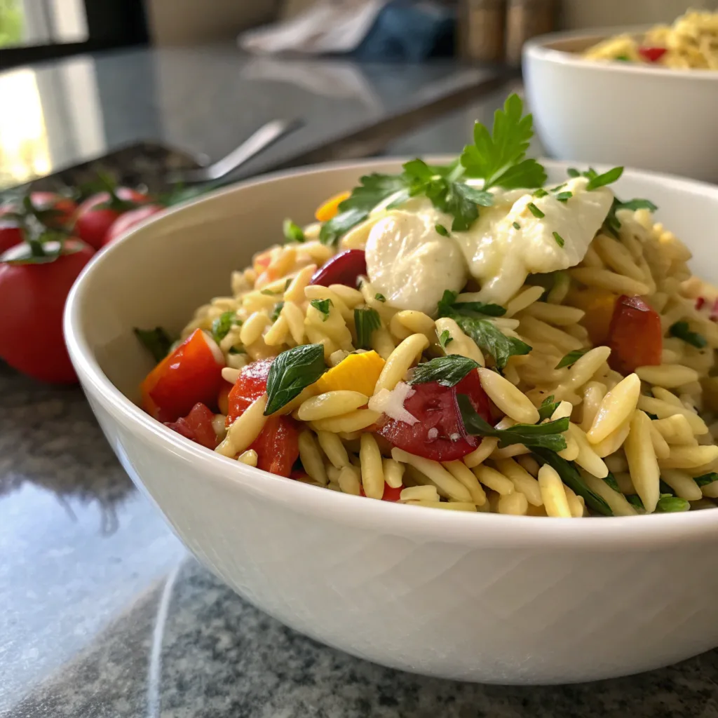 step-by-step-for-cold-orzo-salad-with-mayo-recipe- step-by-step-for-cold-orzo-salad-with-mayo-recipe-
